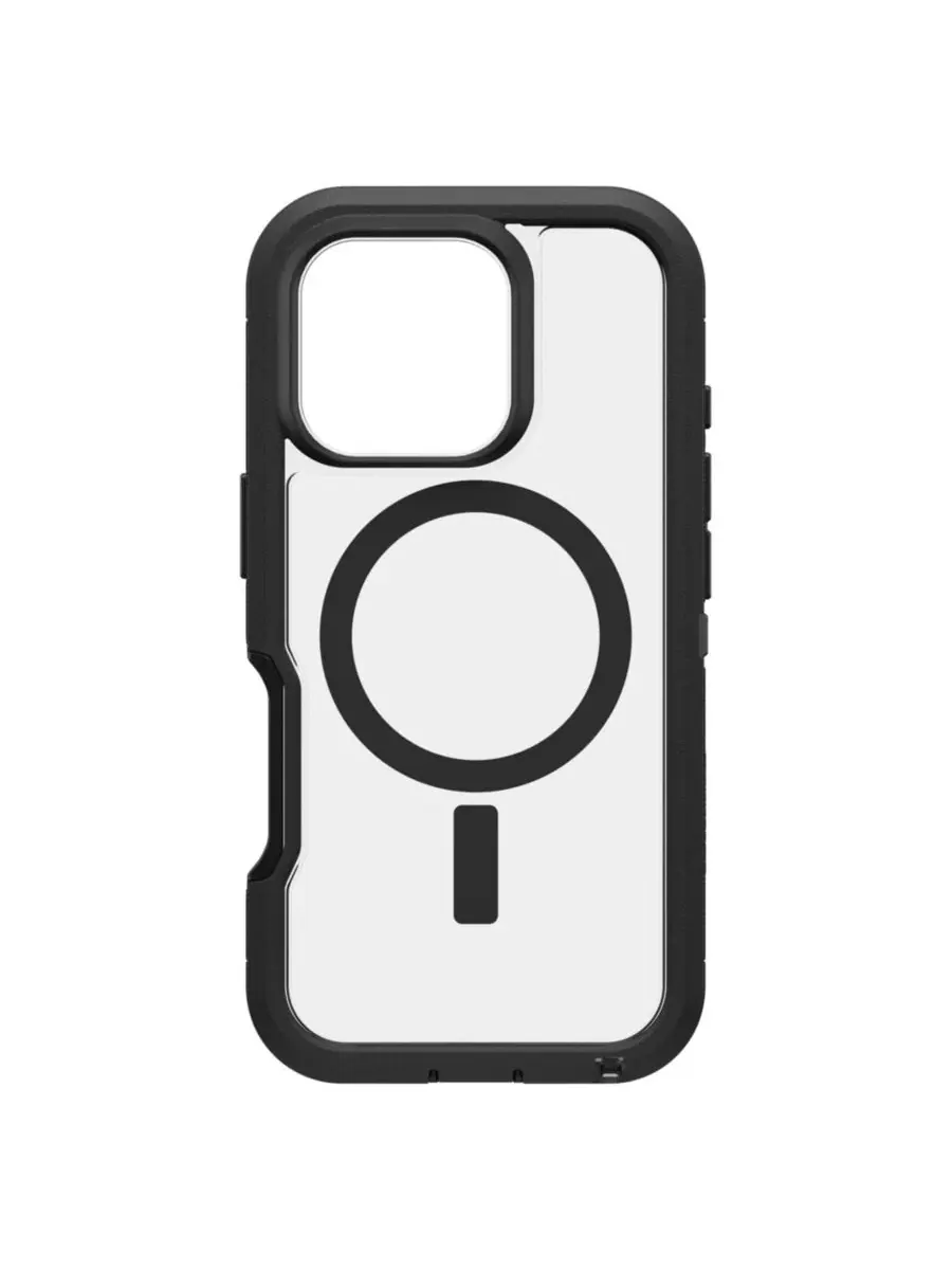 Чехол Defender Pro XT Clear MagSafe для Apple iPhone 16 Pro Otterbox — изображение 3 из 5, черный