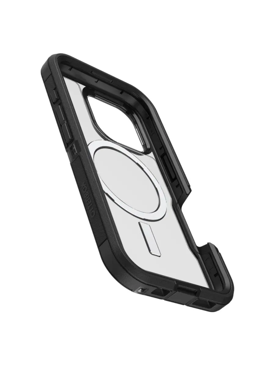 Чехол Defender Pro XT Clear MagSafe для Apple iPhone 16 Pro Otterbox — изображение 4 из 5, черный