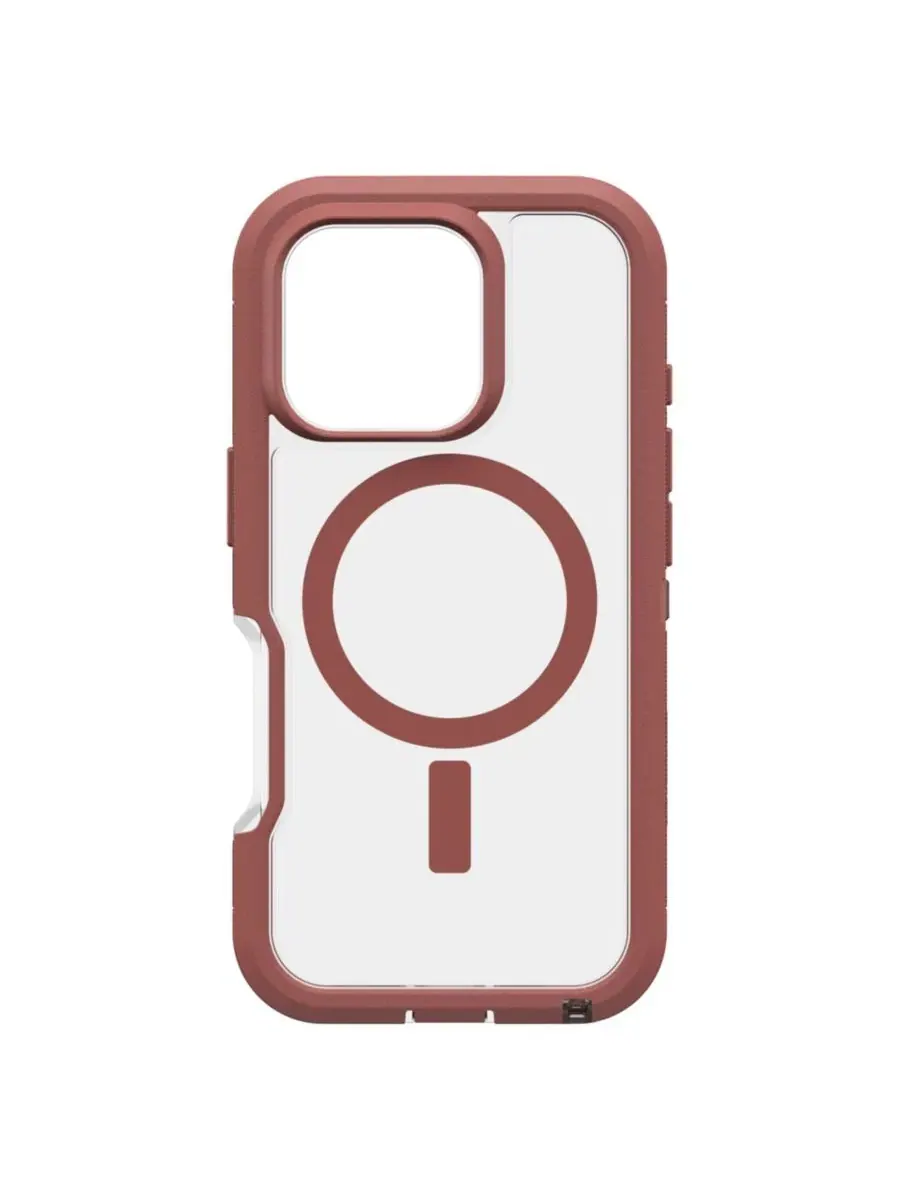 Чехол Defender Pro XT Clear MagSafe для Apple iPhone 16 Pro Otterbox — изображение 2 из 5, красный