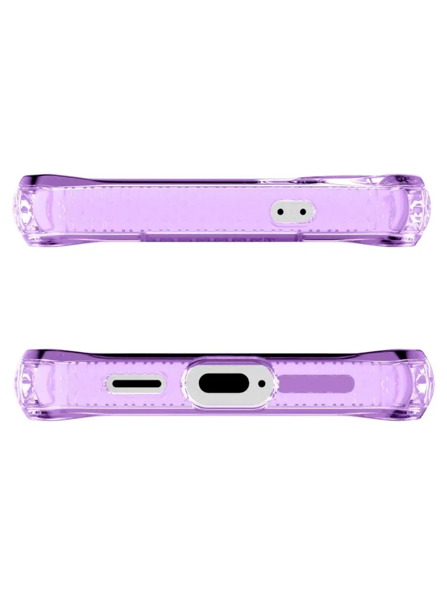 Чехол-бампер Hybrid R Vapor с поддержкой MagSafe для Samsung Galaxy S25 ITSkins — изображение 3 из 8, фиолетовый