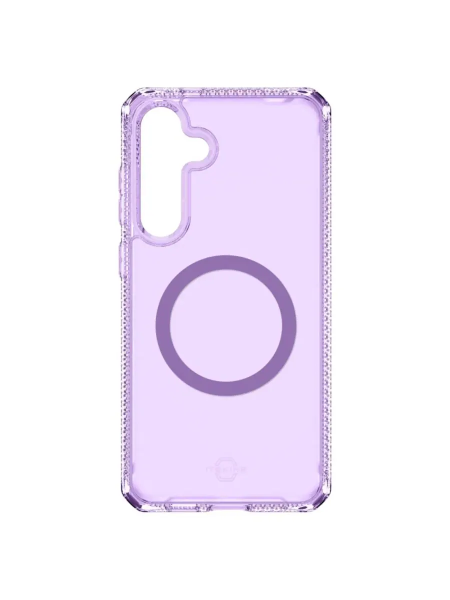 Чехол-бампер Hybrid R Vapor с поддержкой MagSafe для Samsung Galaxy S25 ITSkins — изображение 4 из 8, фиолетовый
