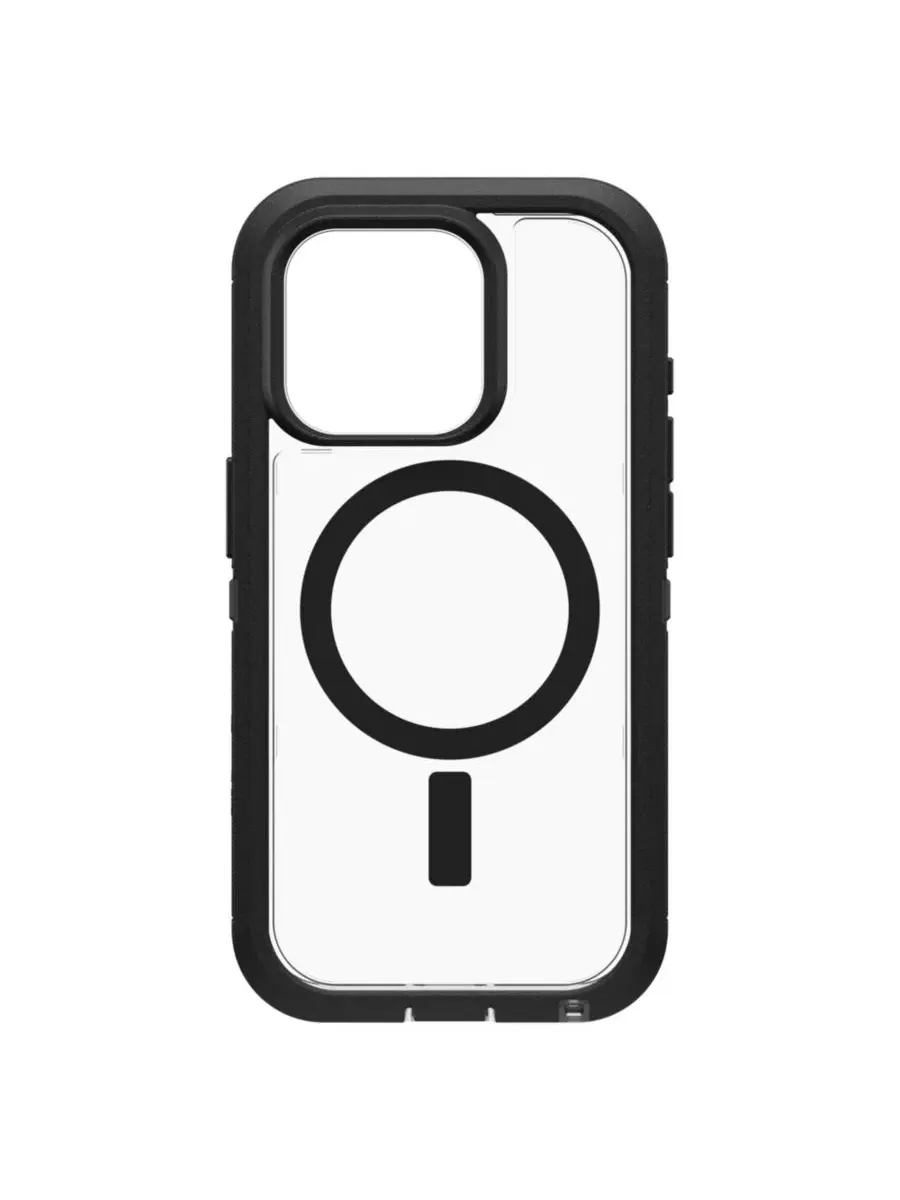 Защитный чехол Defender Pro XT Clear MagSafe Otterbox — изображение 2 из 5, черный