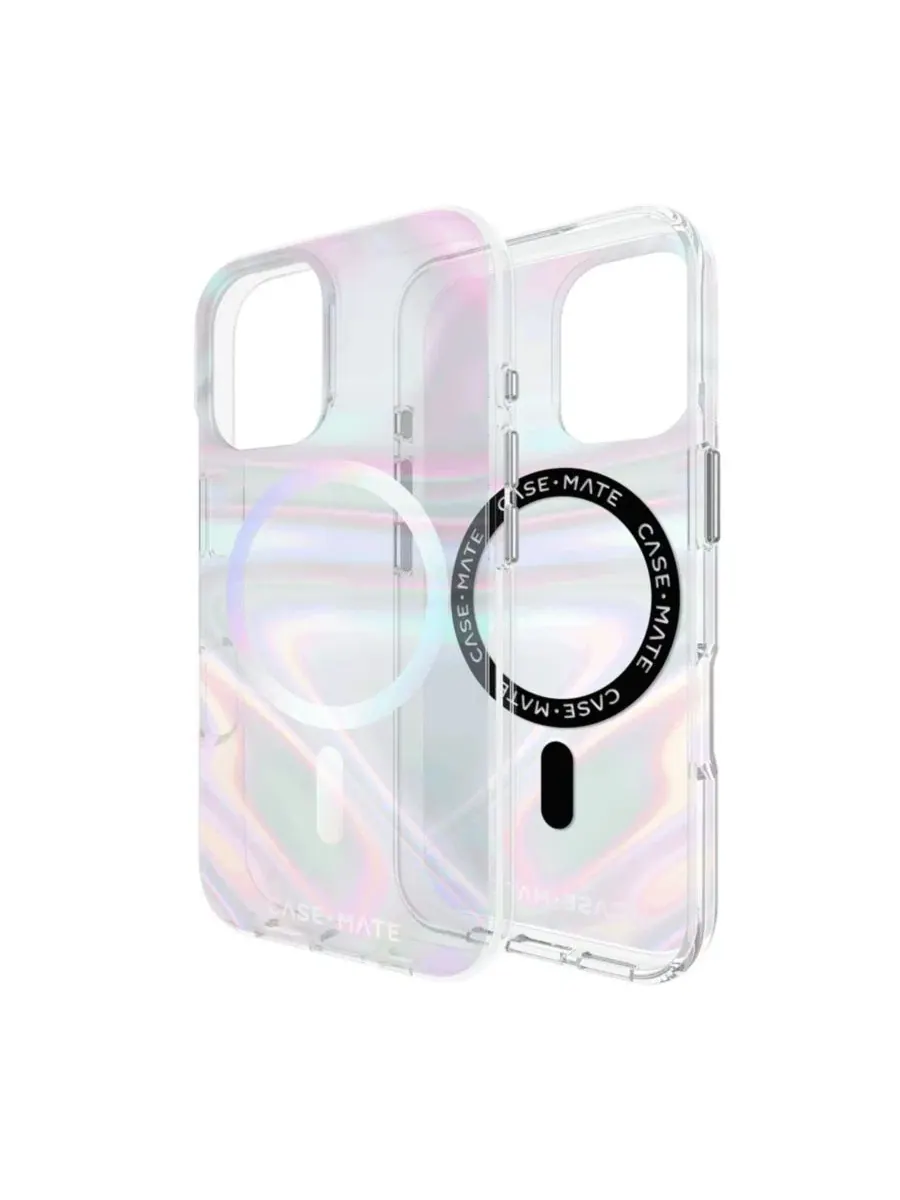 Чехол MagSafe с переливающимся дизайном Soap Bubble Case-Mate