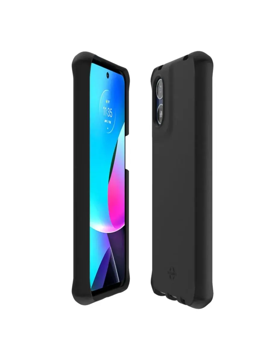 Защитный чехол Spectrum_R Silk Case для Motorola Moto G Play (2024) ITSkins — изображение 4 из 5, черный