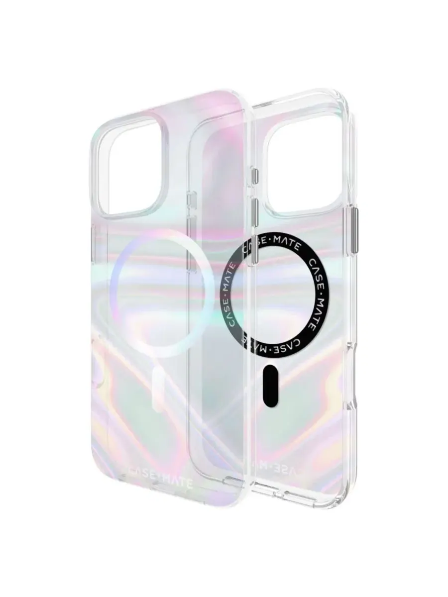 Чехол MagSafe для Apple iPhone 16 Pro Max Soap Bubble Case-Mate