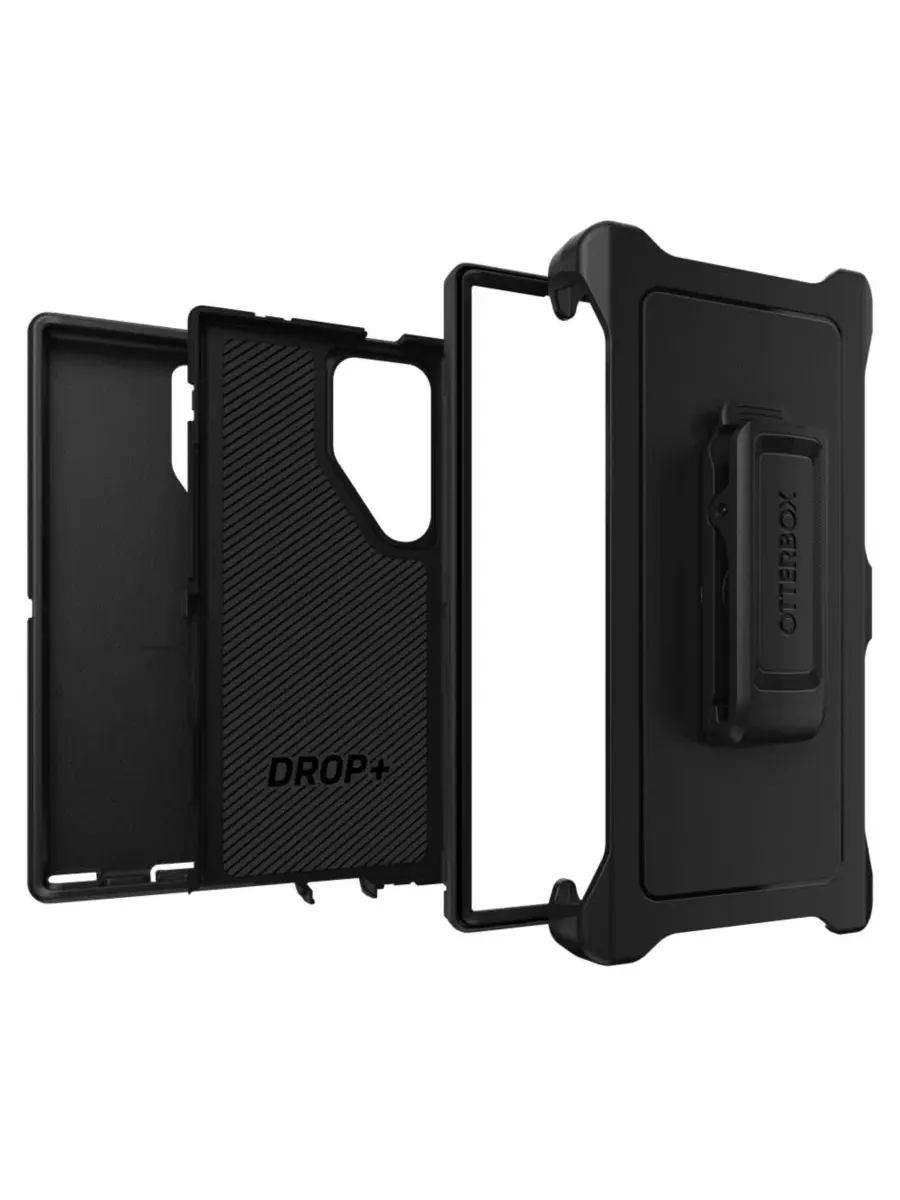 Защитный чехол Defender для Samsung Galaxy S24 Ultra Otterbox — изображение 4 из 6, черный