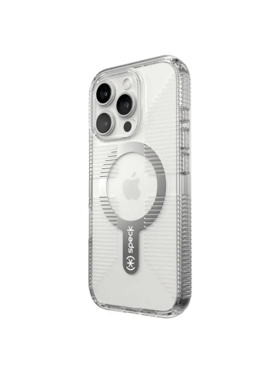 Защитный чехол Gemshell Grip для Apple iPhone 16 Pro Speck — изображение 2 из 6, прозрачный