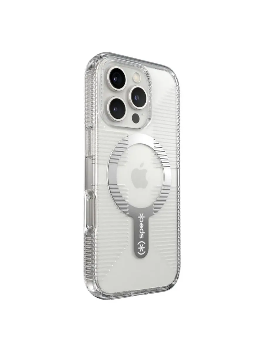 Защитный чехол Gemshell Grip для Apple iPhone 16 Pro Speck — изображение 3 из 6, прозрачный