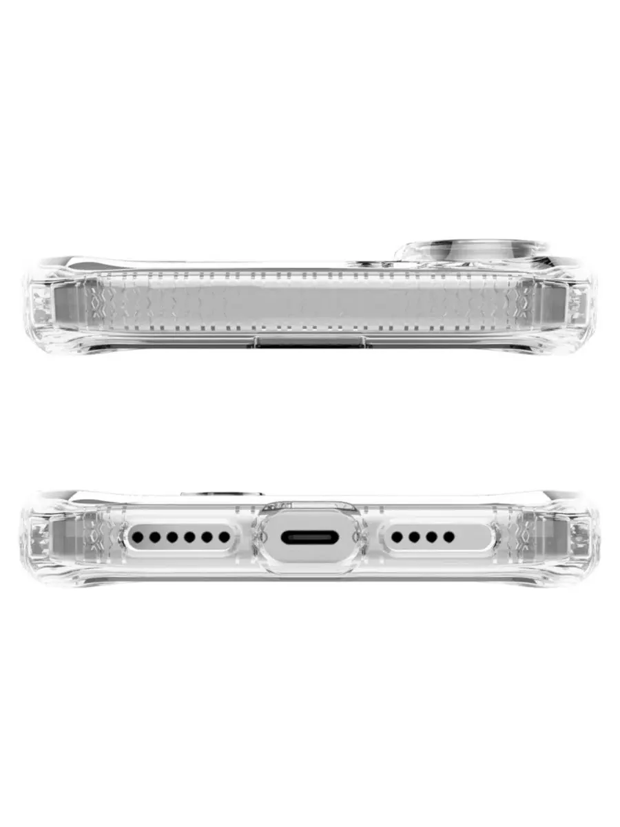 Ударопрочный чехол Spectrum_R Clear для Apple iPhone 16 ITSkins — изображение 5 из 5, прозрачный