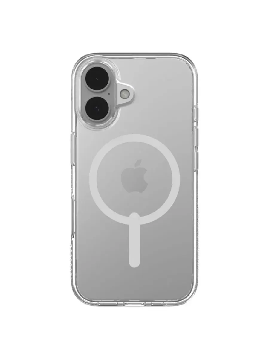 Чехол Crystal Palace Snap MagSafe для Apple iPhone 16 ZAGG — изображение 2 из 9, прозрачный