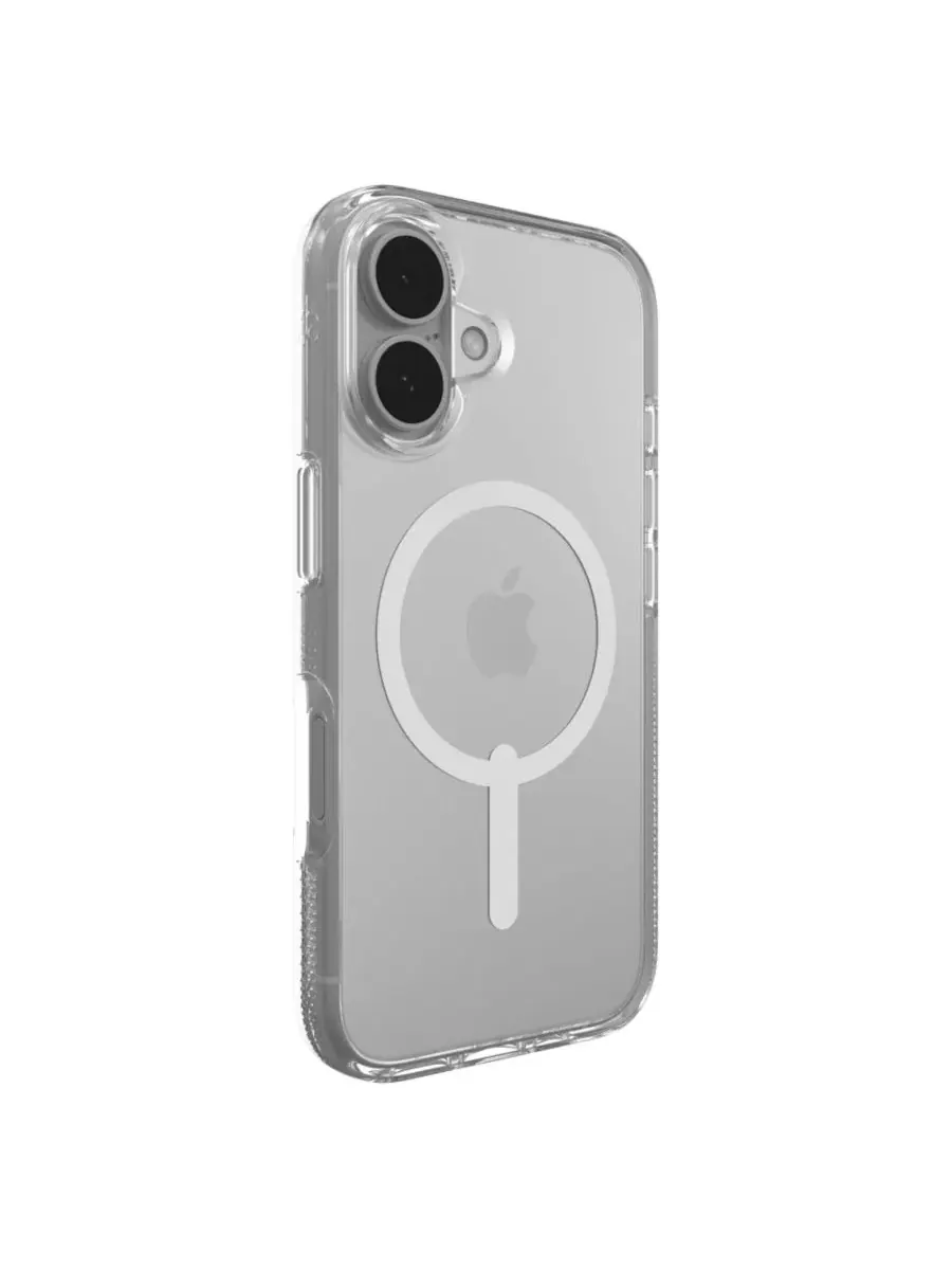 Чехол Crystal Palace Snap MagSafe для Apple iPhone 16 ZAGG — изображение 3 из 9, прозрачный