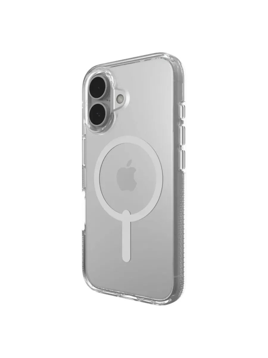 Чехол Crystal Palace Snap MagSafe для Apple iPhone 16 ZAGG — изображение 6 из 9, прозрачный