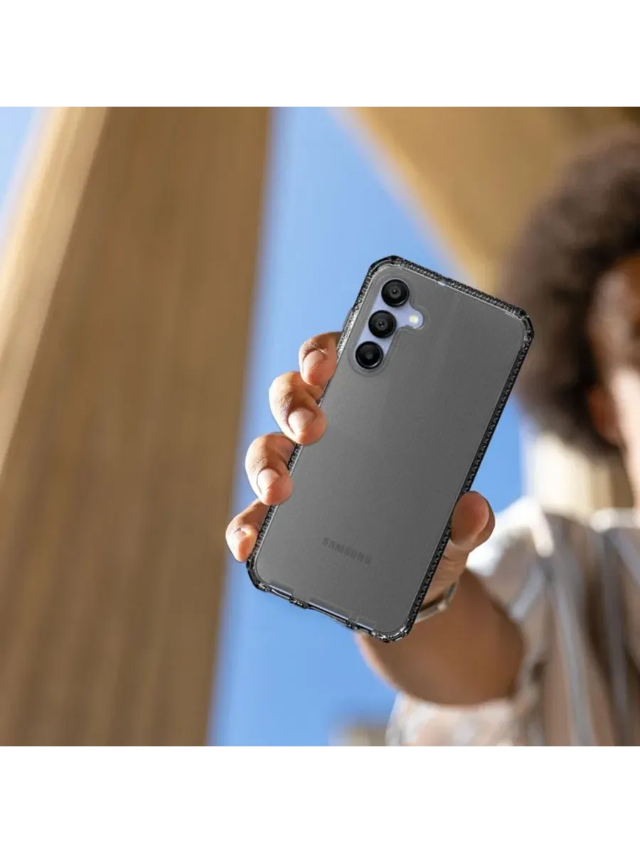 Ударопрочный чехол Spectrum R Clear для Samsung Galaxy A25 5G ITSkins — изображение 2 из 5, черный