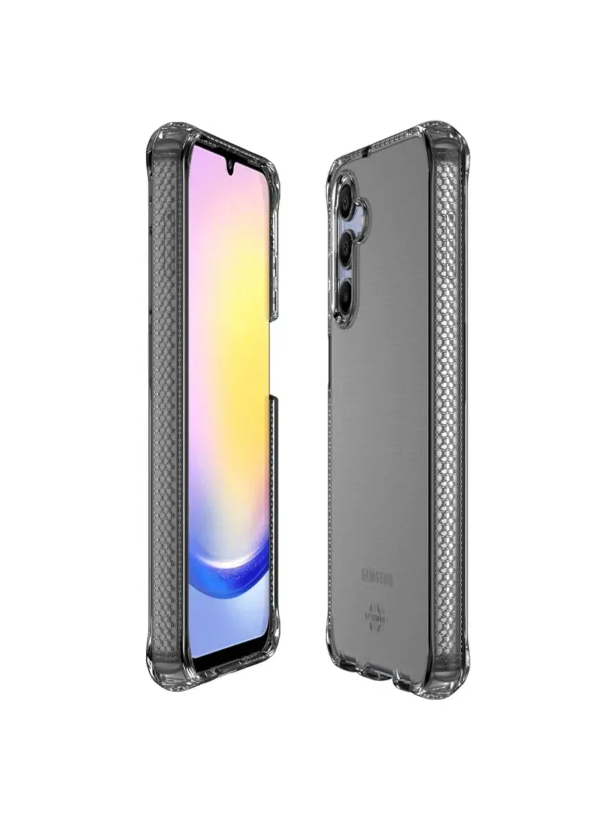 Ударопрочный чехол Spectrum R Clear для Samsung Galaxy A25 5G ITSkins — изображение 4 из 5, черный