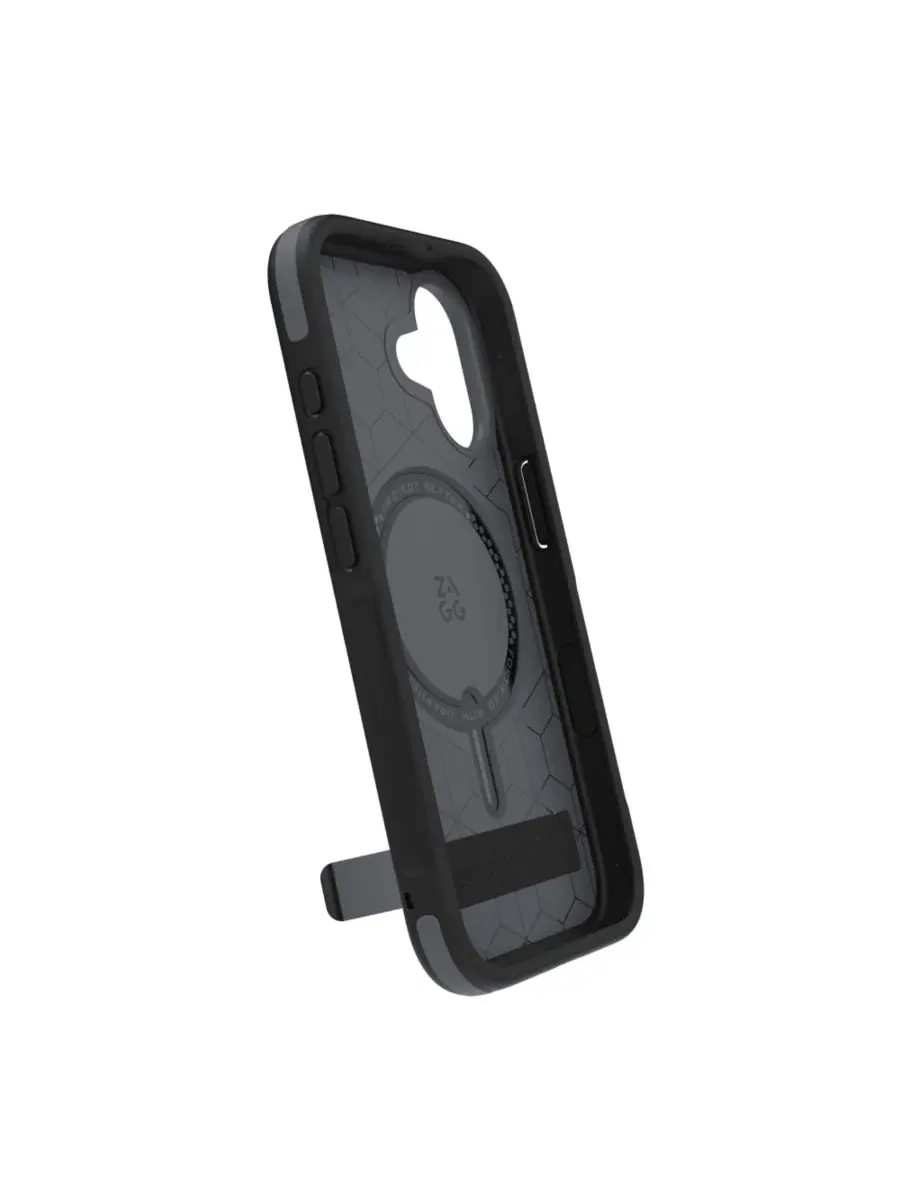Чехол Sedona Snap MagSafe с подставкой для Apple iPhone 17 ZAGG — изображение 3 из 9, серый