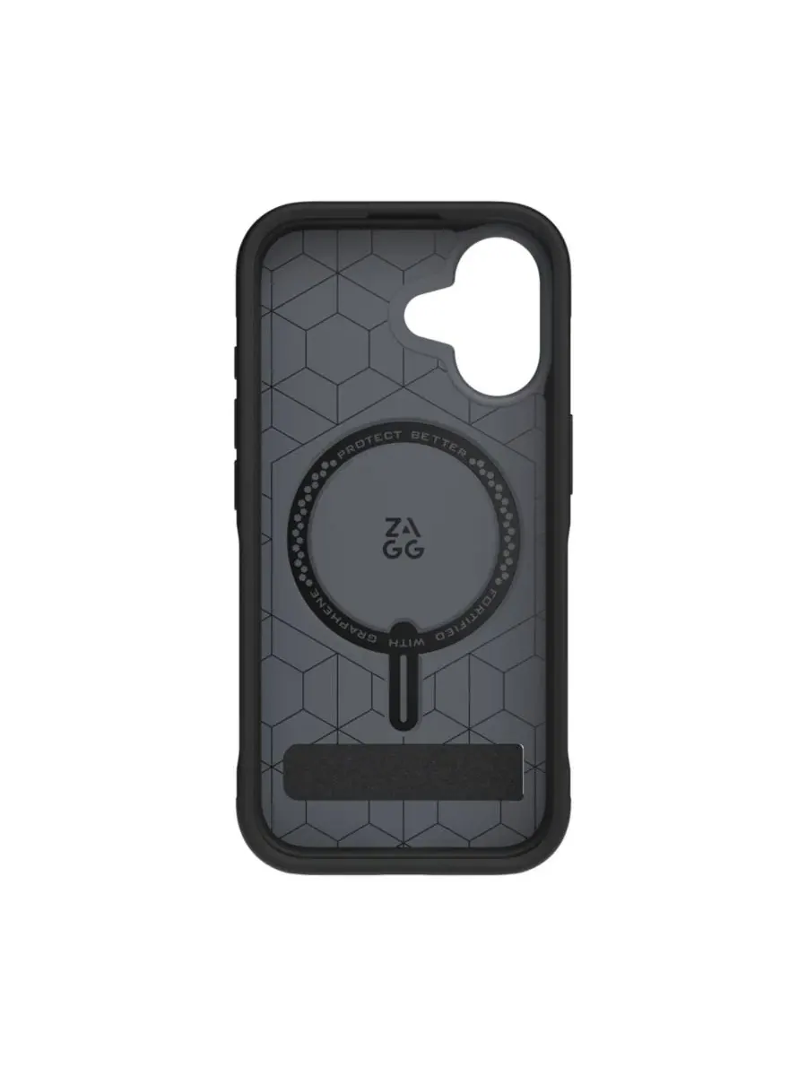Чехол Sedona Snap MagSafe с подставкой для Apple iPhone 17 ZAGG — изображение 6 из 9, серый