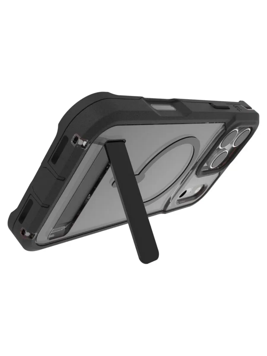 Чехол-книжка Rainier Snap MagSafe Case with Kickstand для Apple iPhone 17 Pro Max ZAGG — изображение 7 из 9, черный