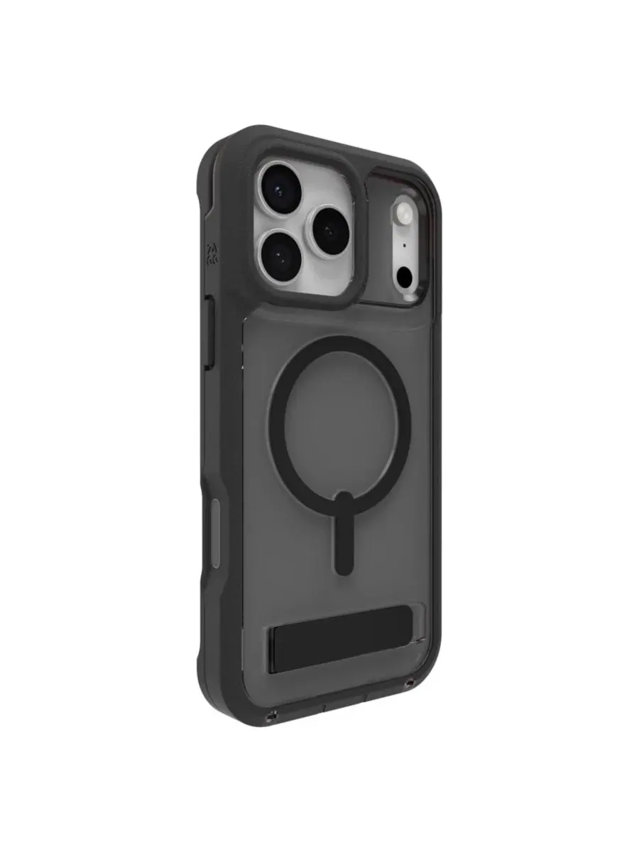 Чехол-книжка Rainier Snap MagSafe Case with Kickstand для Apple iPhone 17 Pro Max ZAGG — изображение 8 из 9, черный