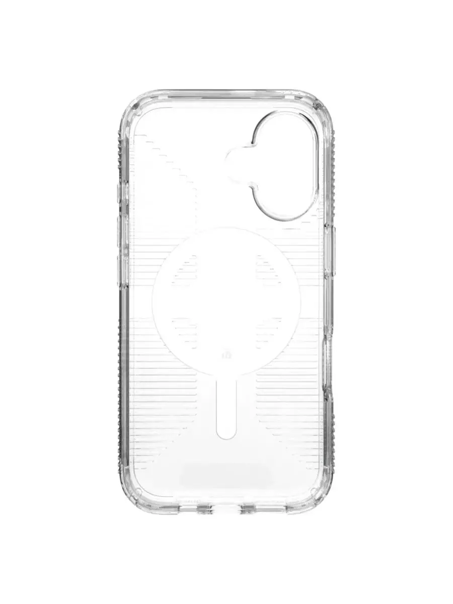 Защитный чехол с MagSafe Gemshell Grip для Apple iPhone 16 Speck — изображение 4 из 5, прозрачный