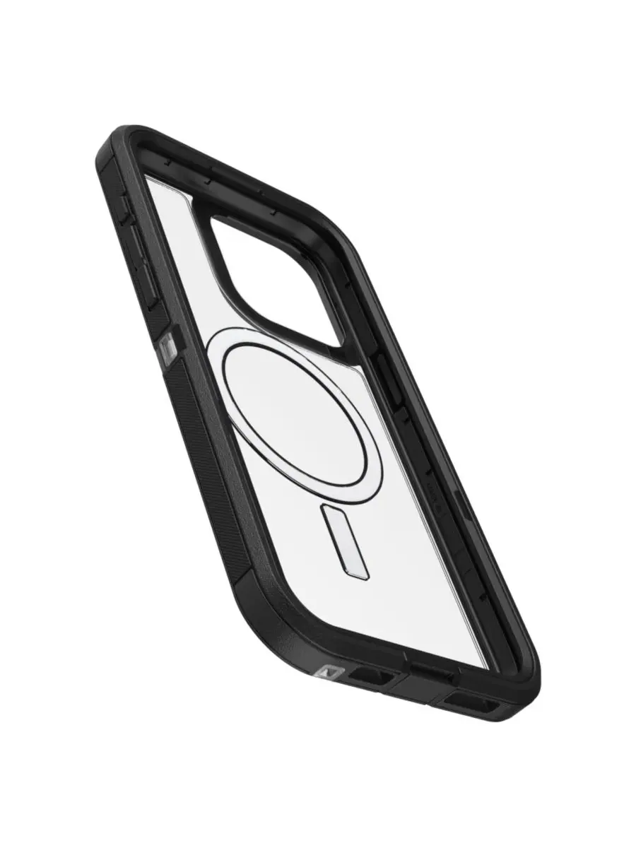 Защитный чехол Defender Pro XT Clear MagSafe для Apple iPhone 15 Pro Max Otterbox — изображение 3 из 5, черный