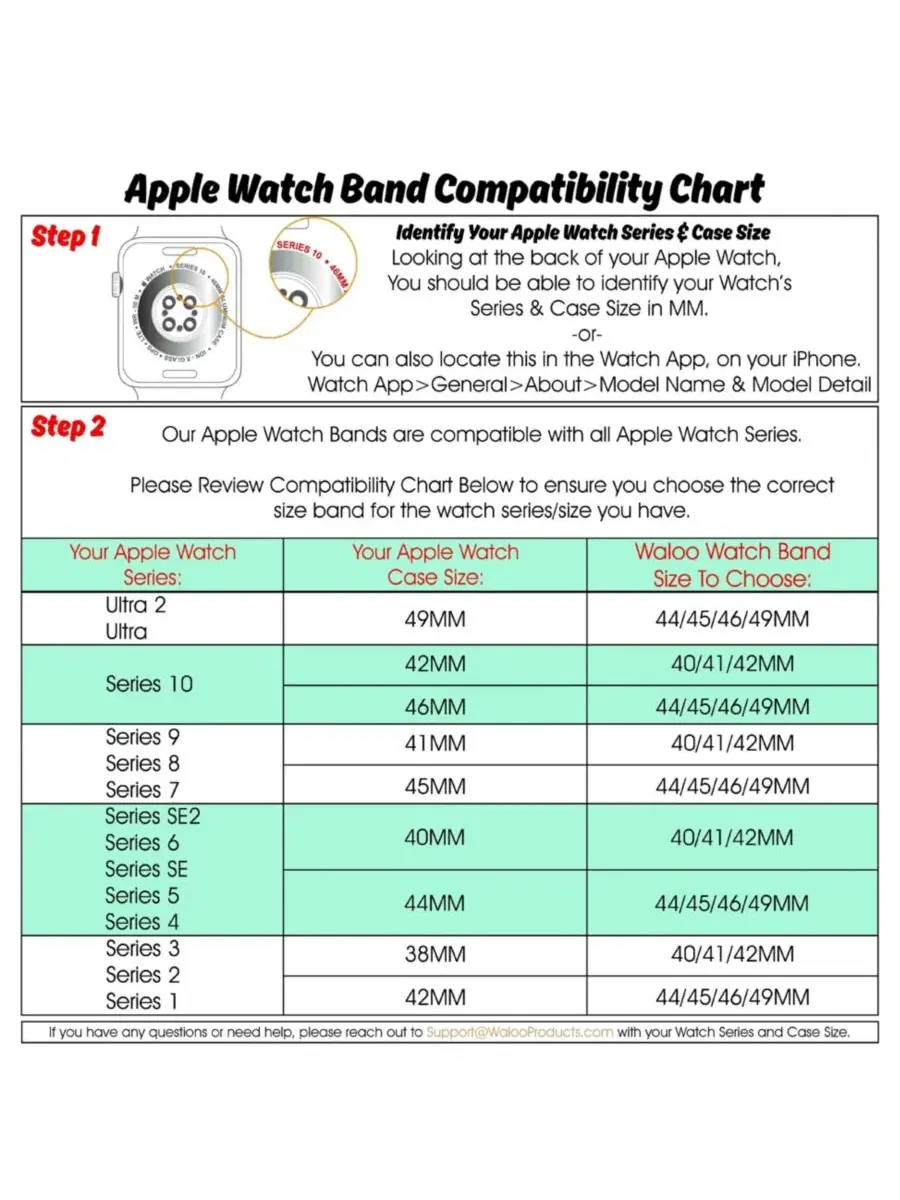 Комплект ремешков для Apple Watch, кожаных с блестками Waloo — изображение 2 из 6, красный розовый