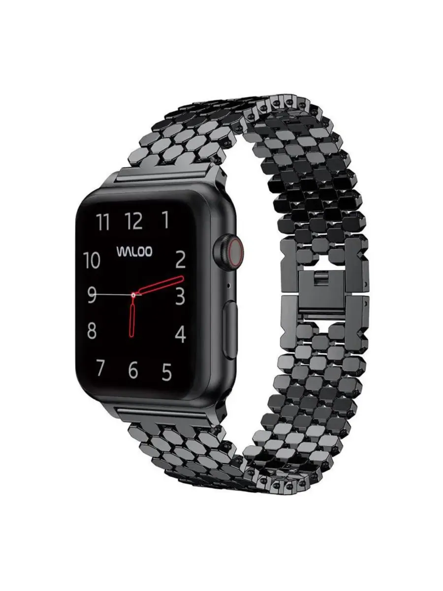 Ремешок Honeycomb Style для Apple Watch Waloo — изображение 1 из 3, черный