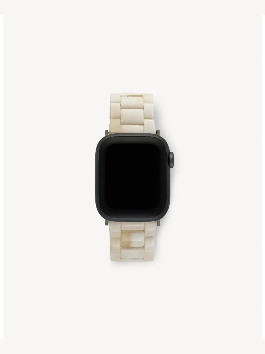 Ремешок для Apple Watch из итальянского ацетата, с набором для изменения размера Machete — черный