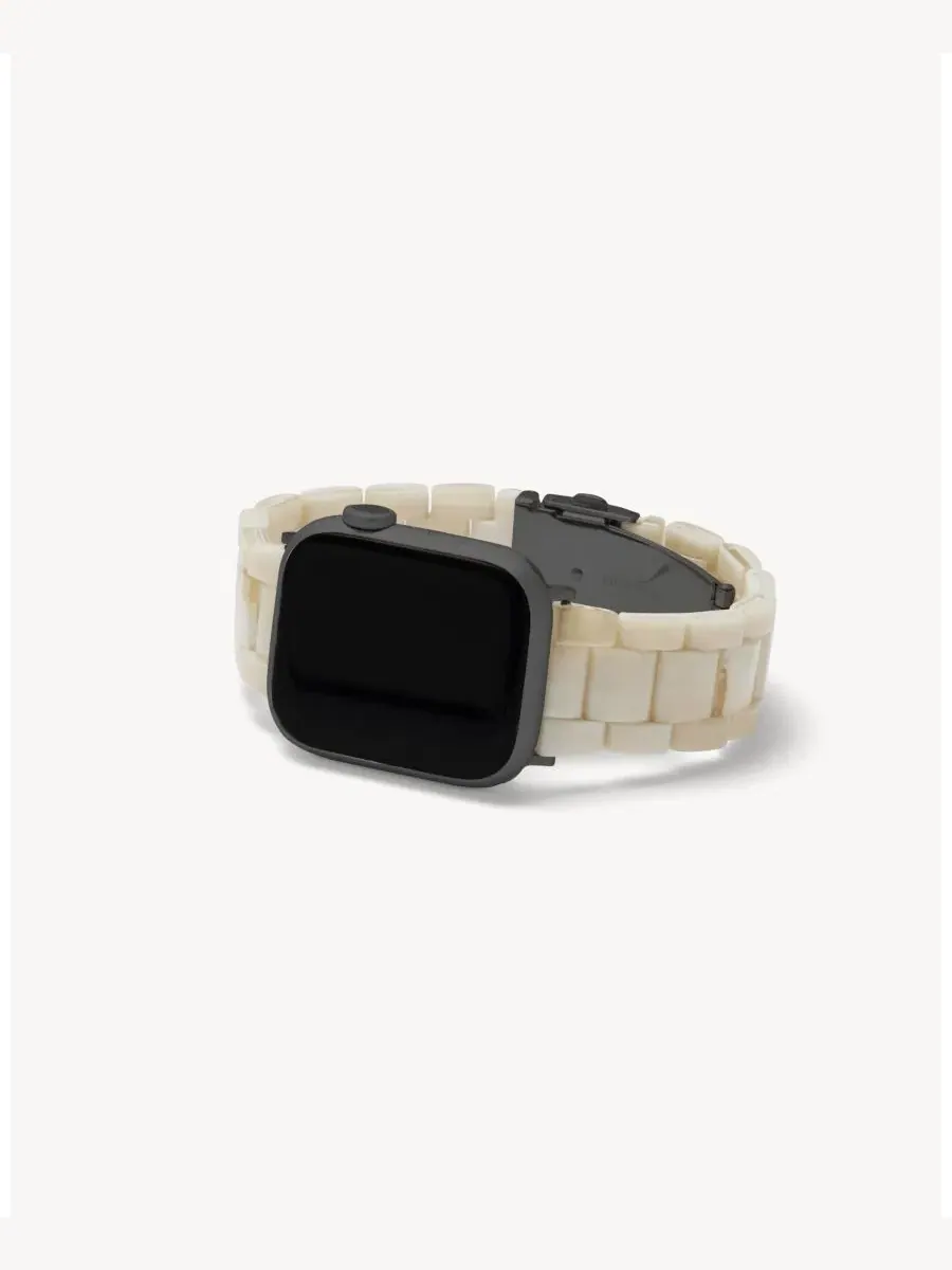 Ремешок для Apple Watch из итальянского ацетата, с набором для изменения размера Machete — изображение 2 из 4, черный