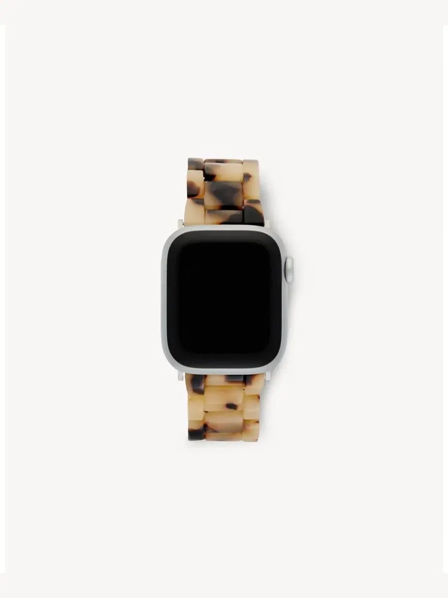 Ремешок для Apple Watch из итальянского ацетата с набором для подгонки — серебристый