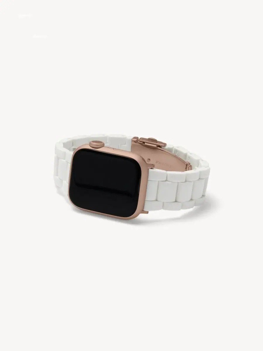 Ремешок для Apple Watch, универсальный Machete — изображение 5 из 5, белый розовый золотистый