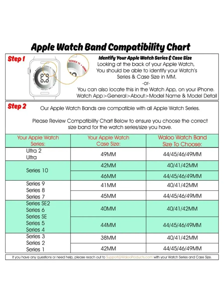Силиконовый ремешок с петлями для Apple Watch Waloo — изображение 3 из 3, фиолетовый