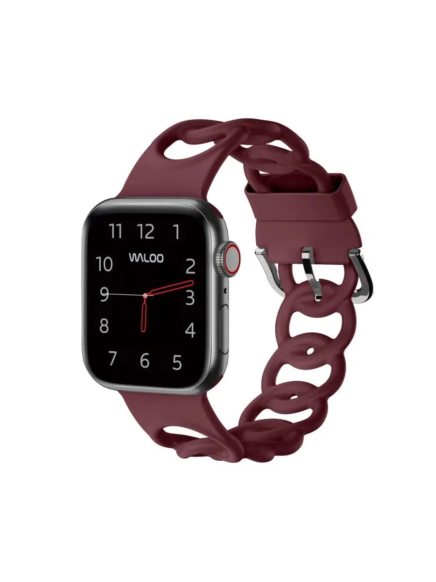 Ремешок для Apple Watch Waloo Silicone Link Looped