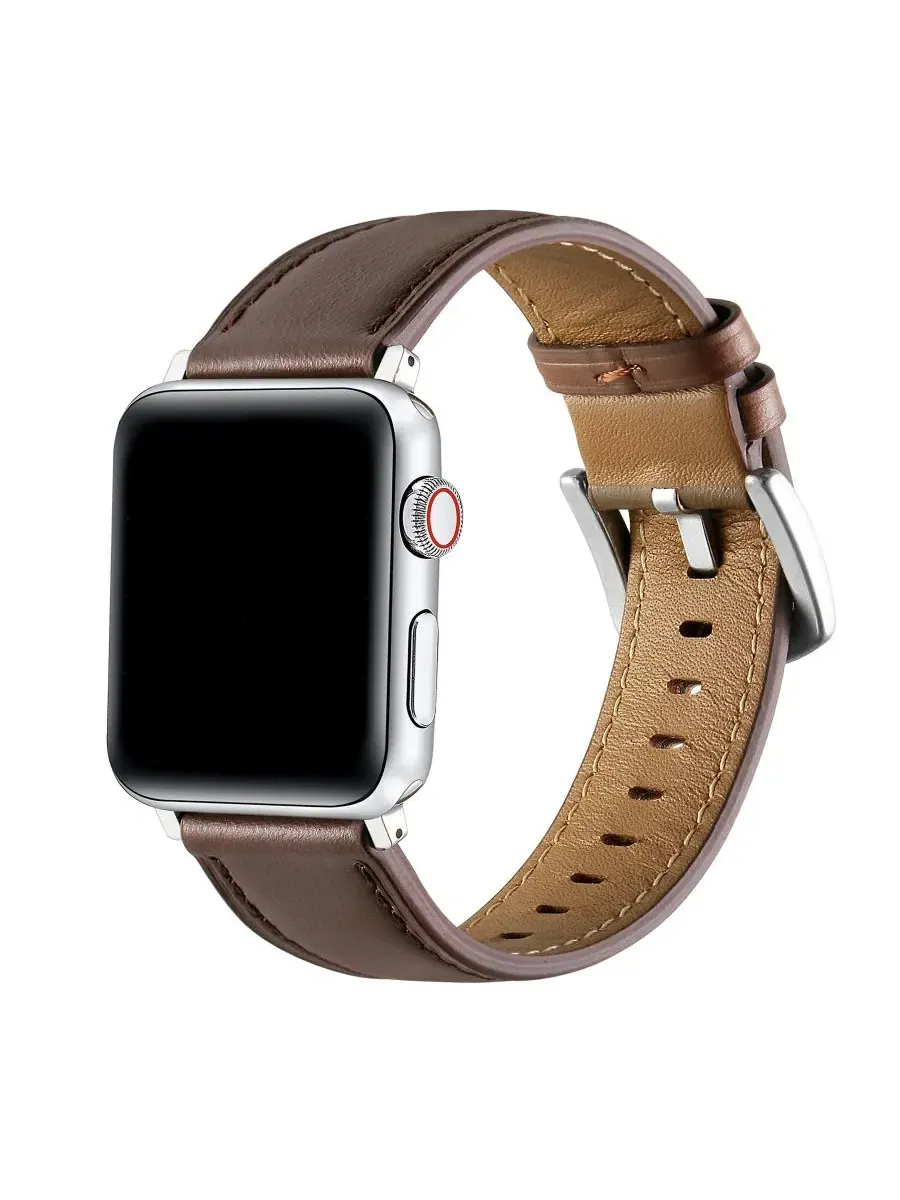 Ремешок Drake из кожи для Apple Watch Posh Tech — изображение 2 из 4, шоколад