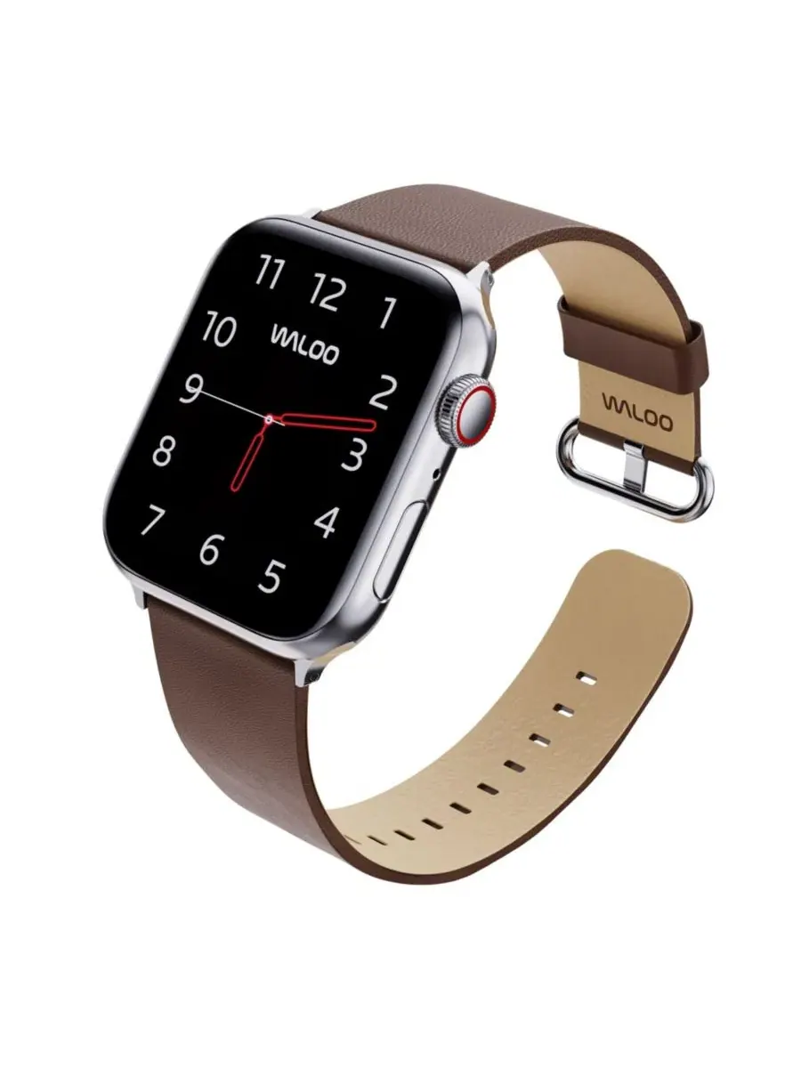 Ремешок из натуральной кожи для Apple Watch Waloo — изображение 2 из 5, коричневый