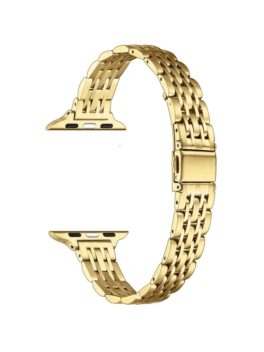 Ремешок для Apple Watch Rainey Skinny из нержавеющей стали Posh Tech — изображение 2 из 4, золото