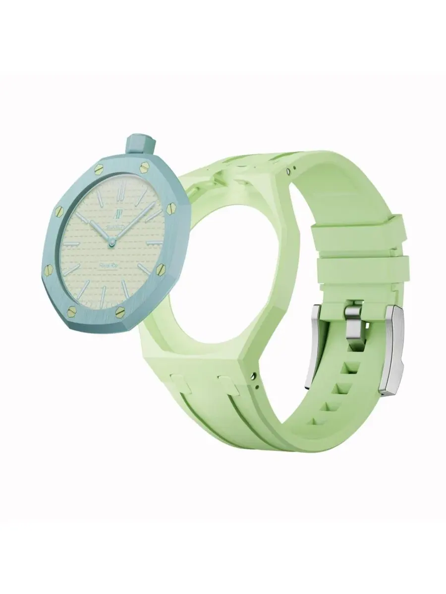 Силиконовый ремешок для часов Performance Replacement Band Waloo, Pistachio Mint — изображение 1 из 3