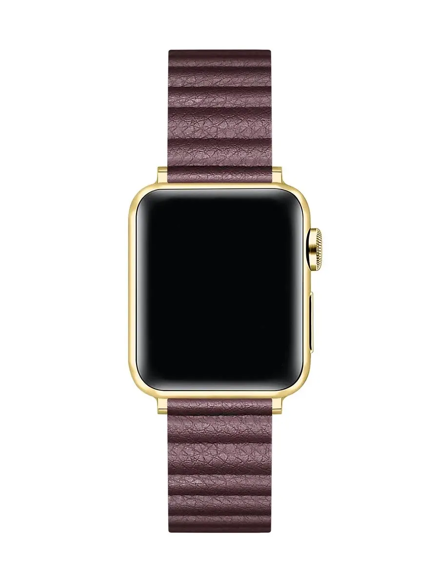 Ремешок из экокожи Dakota для Apple Watch Posh Tech — изображение 4 из 4, бордовый