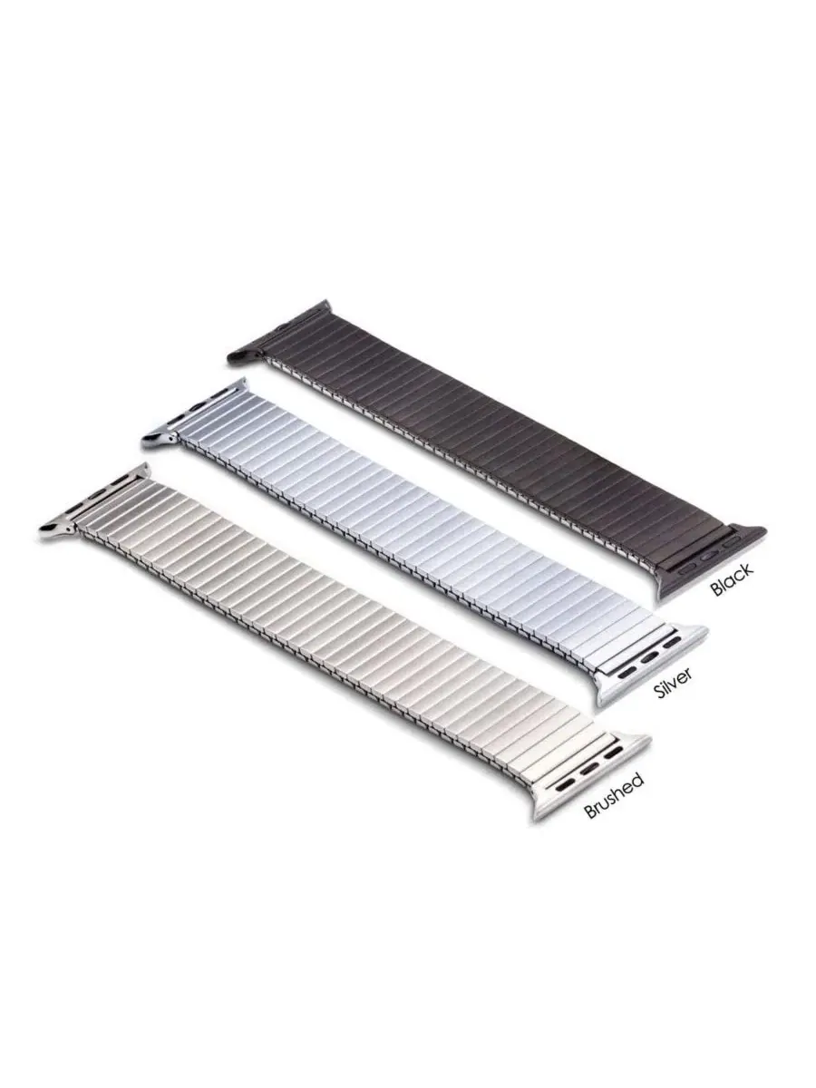 Ремешок для Apple Watch Twist-O-Flex Speidel — изображение 2 из 2, серебряный
