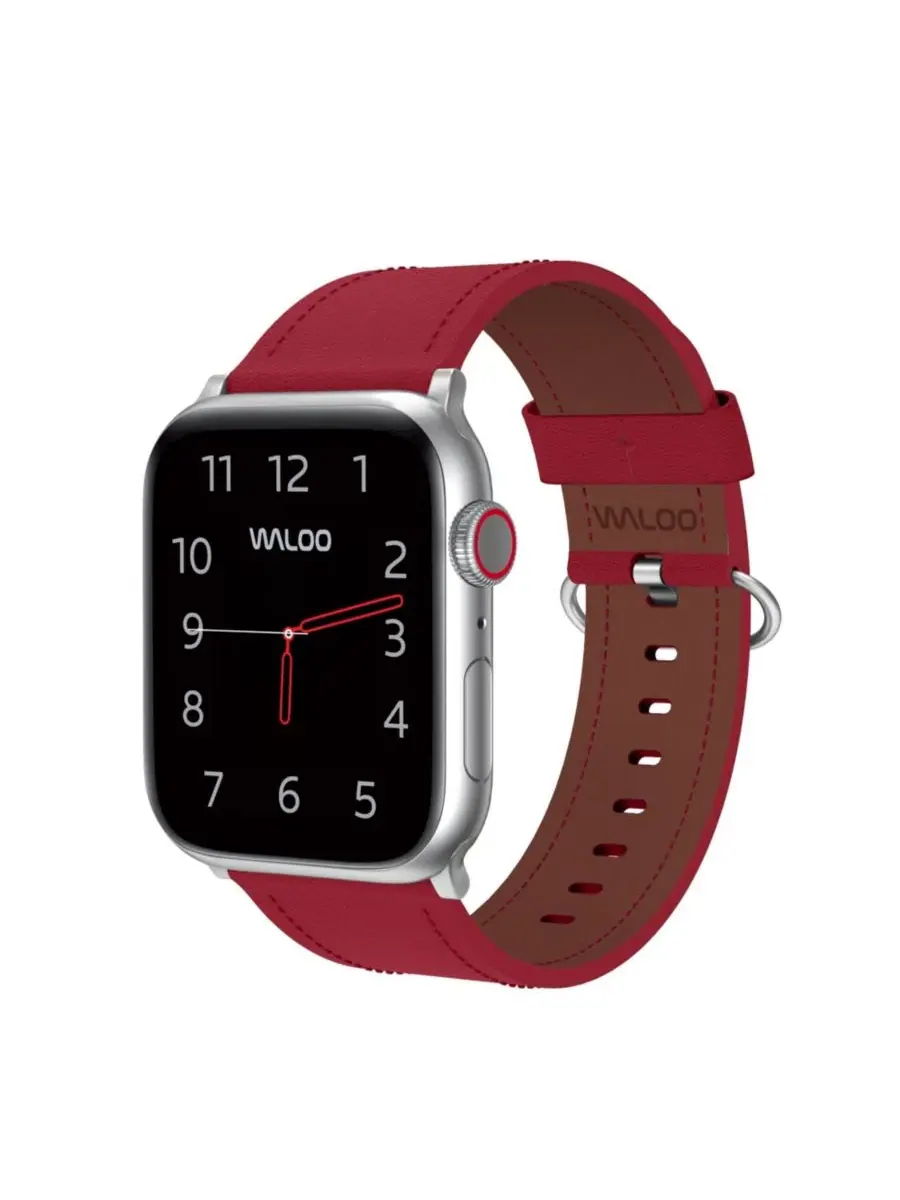 Ремешок из натуральной кожи Classic Leather Band для Apple Watch Waloo
