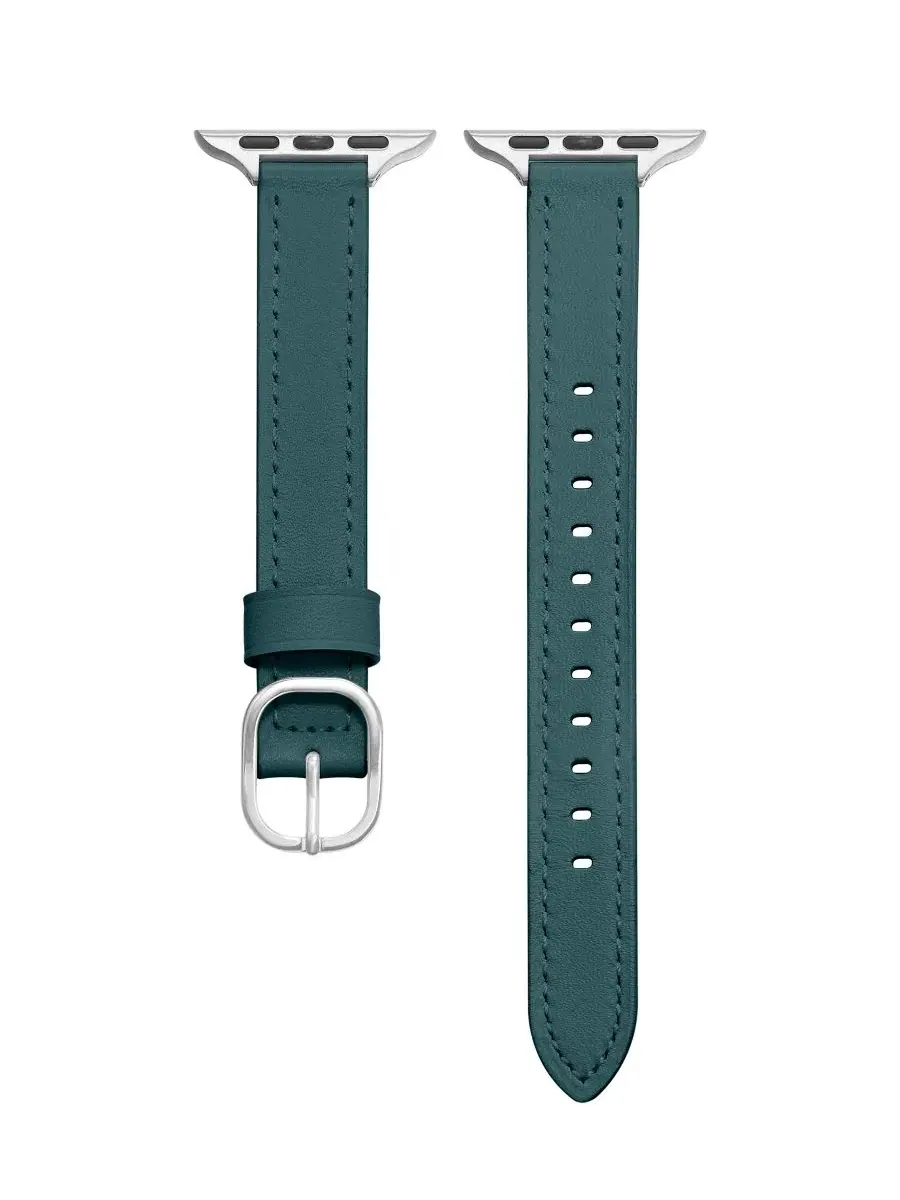 Ремешок Carmen Leather Band для Apple Watch Posh Tech — изображение 3 из 4, бирюзовый