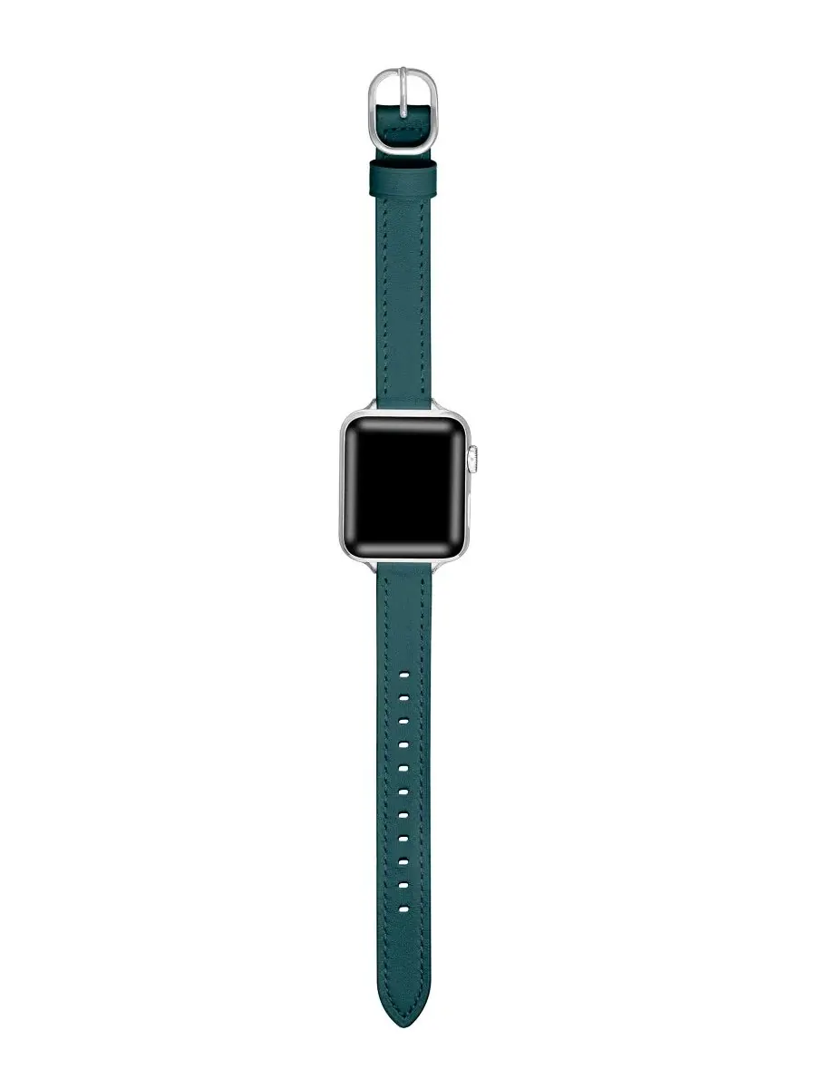Ремешок Carmen Leather Band для Apple Watch Posh Tech — изображение 4 из 4, бирюзовый