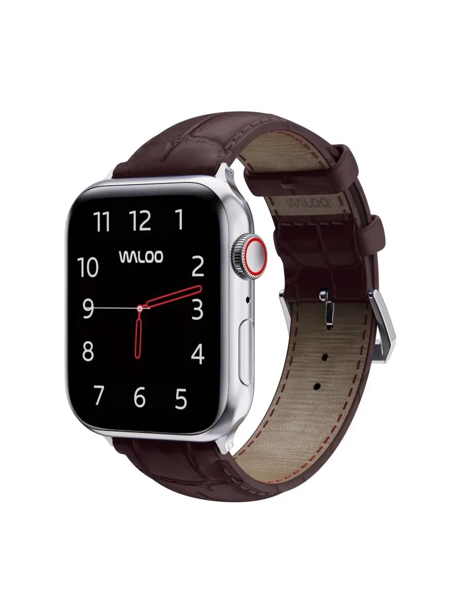 Ремешок для Apple Watch с тиснением под крокодила Waloo