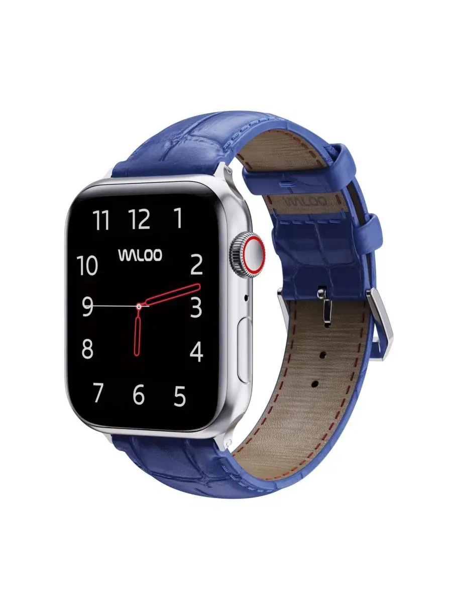 Ремешок для Apple Watch с тиснением под крокодила Waloo
