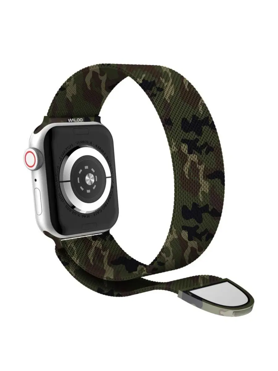 Ремешок для Apple Watch Magnetic Mesh — изображение 2 из 4, зеленый