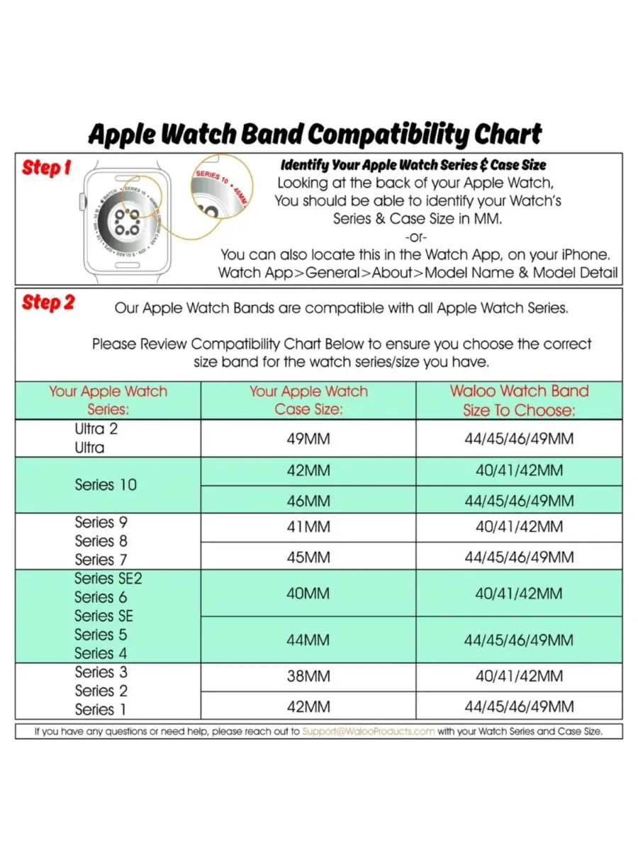 Ремешок для Apple Watch с ханукальным принтом Waloo — изображение 4 из 4, светлый синий