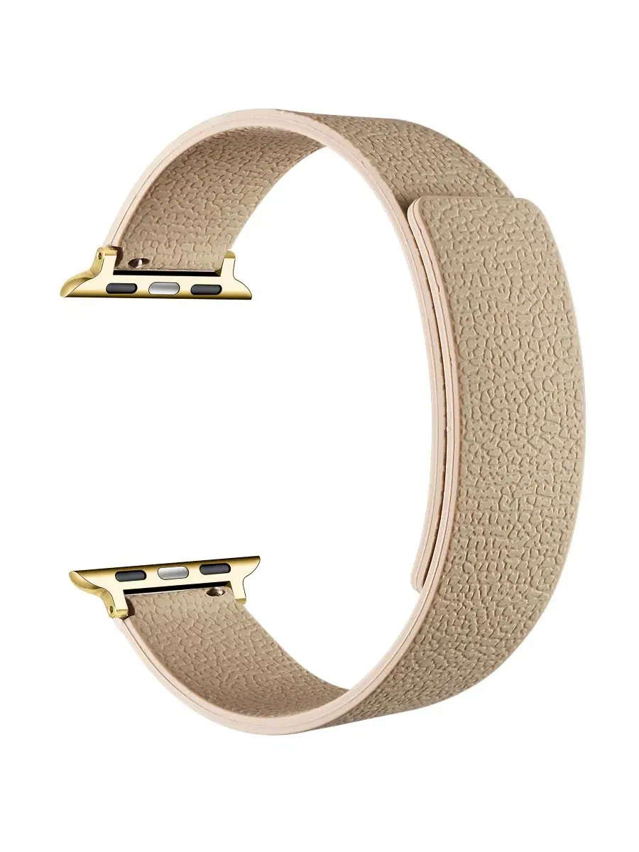 Ремешок Lychee Magnetic Silicone Band для Apple Watch Posh Tech — изображение 2 из 4, тауп