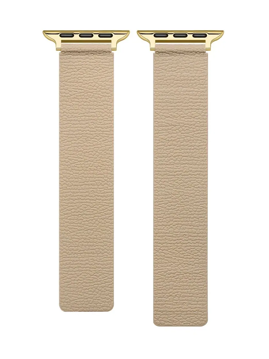 Ремешок Lychee Magnetic Silicone Band для Apple Watch Posh Tech — изображение 3 из 4, тауп