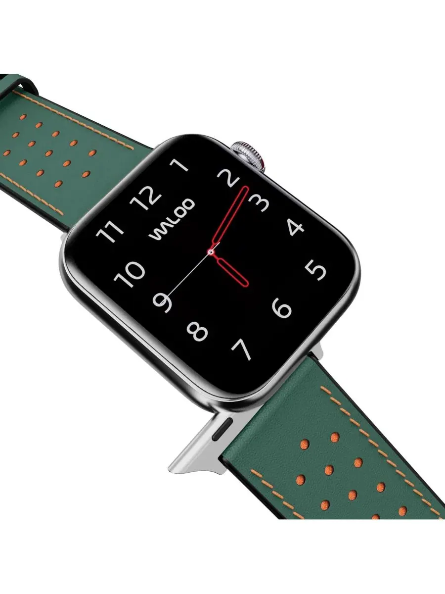 Ремешок для Apple Watch из натуральной кожи Waloo — изображение 2 из 5, зеленый