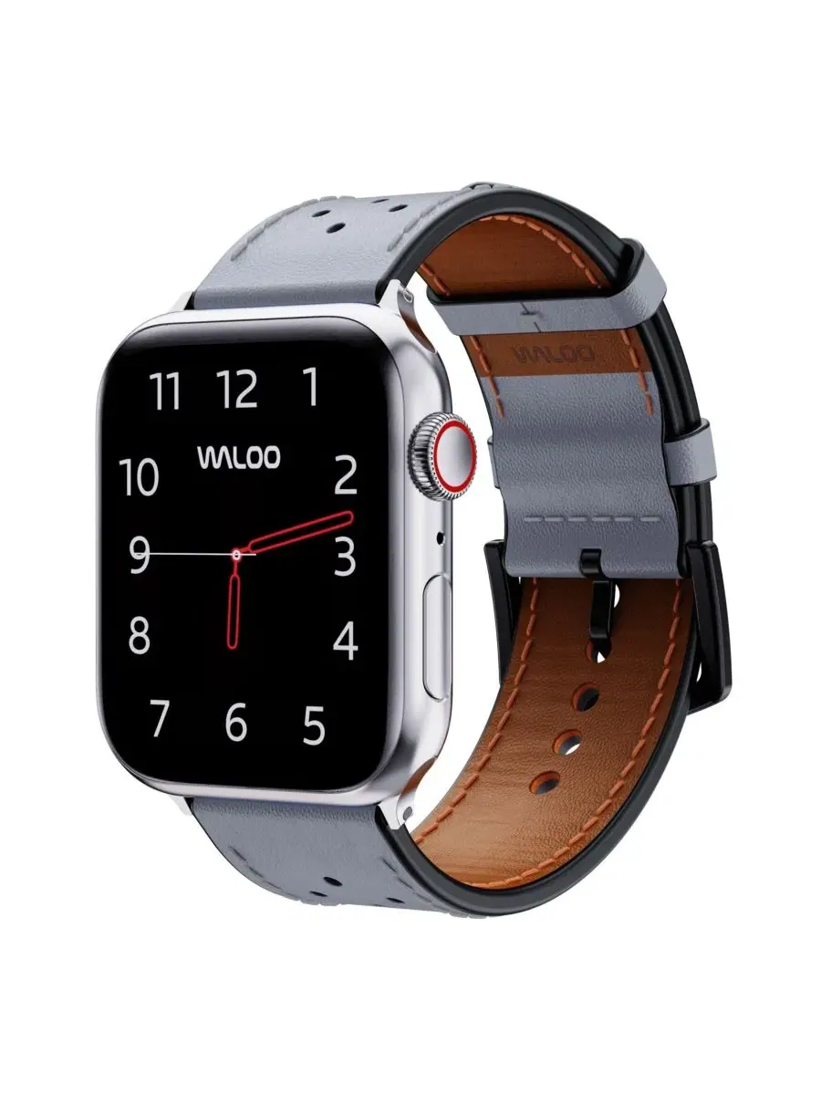 Ремешок для Apple Watch Waloo Breathable Leather Band