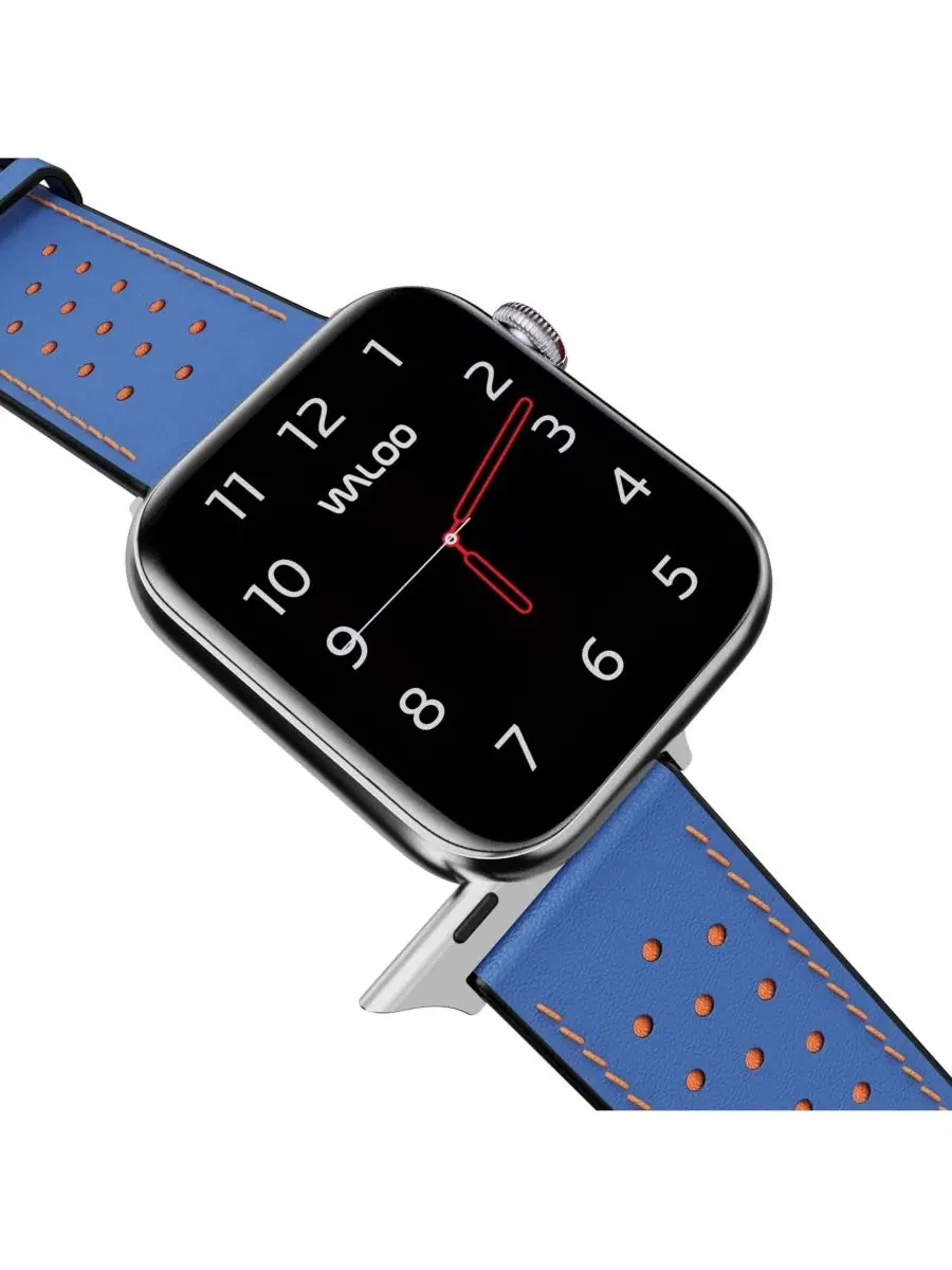 Ремешок для Apple Watch из натуральной кожи Waloo — изображение 5 из 5, синий